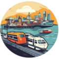 Public Transport, Logistics Services icon