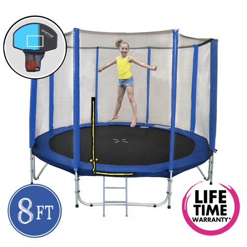 10ft (8 Pole) Safety Net for Trampoline