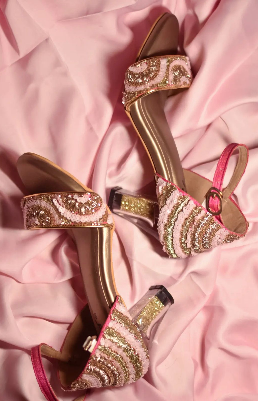 Beautiful Pink Heels for brides