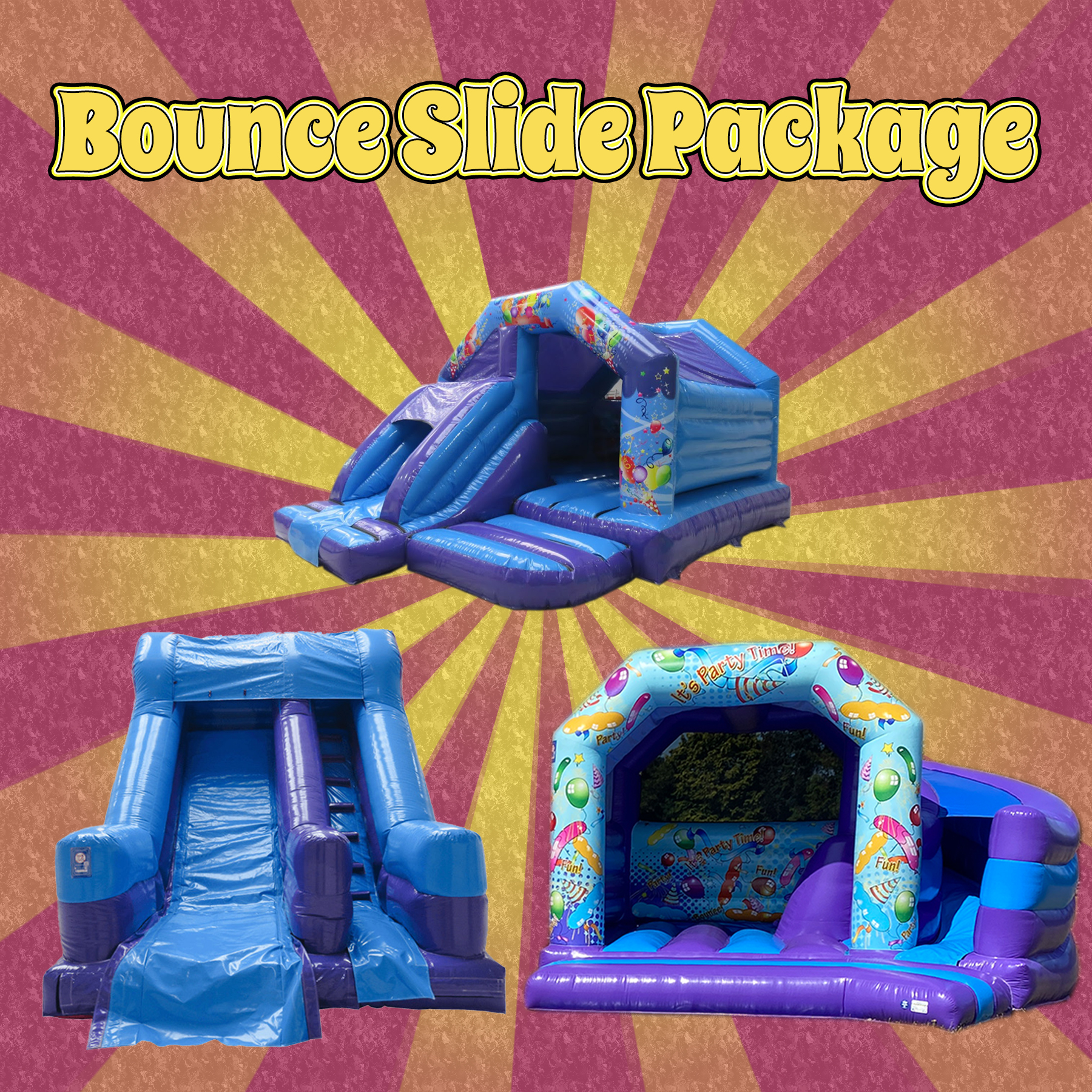 Bounce and slide package