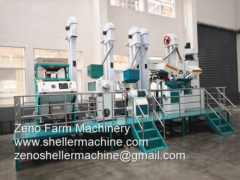 Rice mill production line