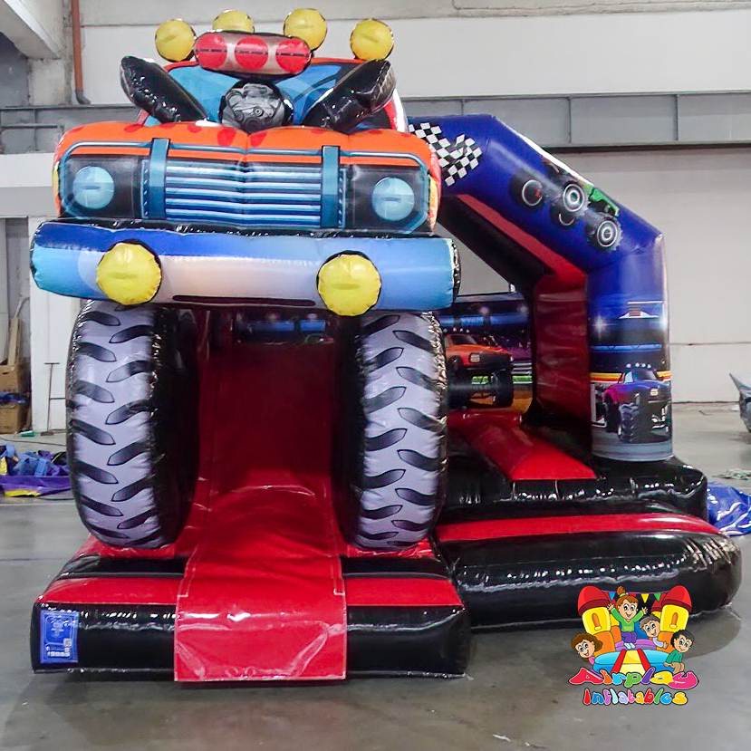 Monster Truck bouncy castle hire