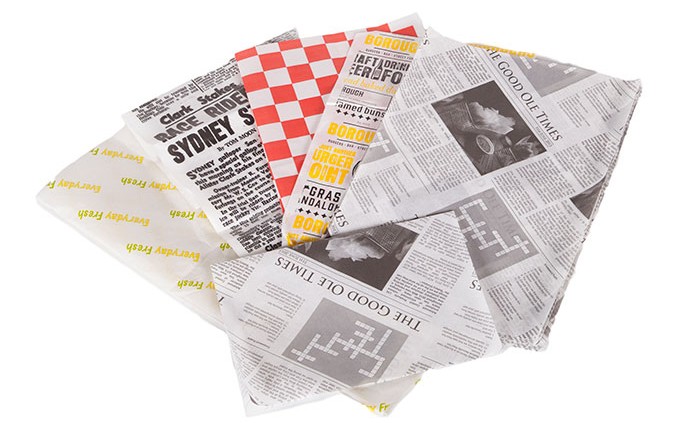 Printed Greaseproof Paper at Superior Paper