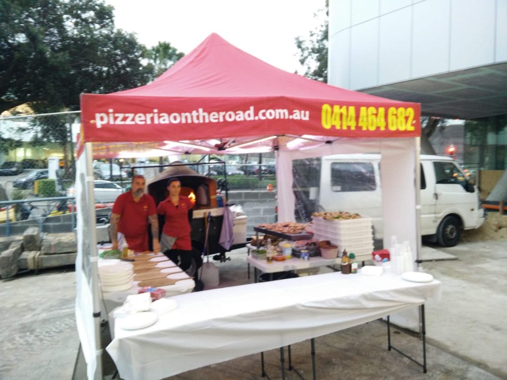 best pizza caterers - pizzeria on the road - sydney