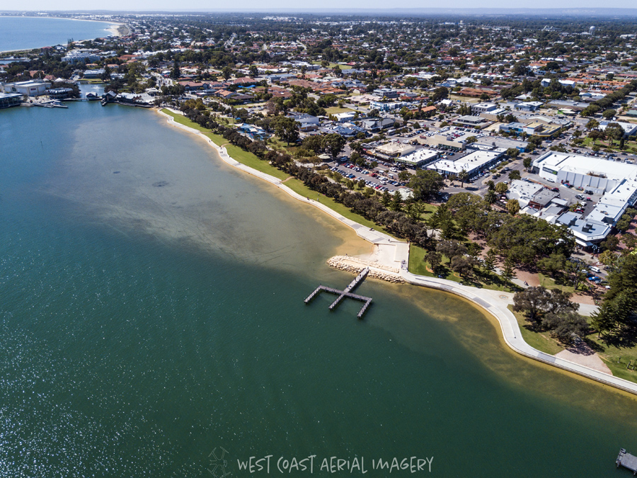 coastline aerial view - lpd surveys - perth