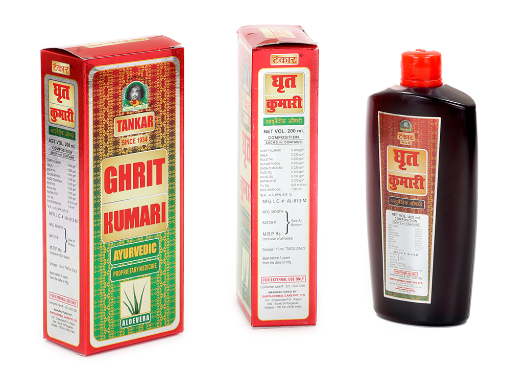 Tankar Ghrit Kumari Hair Oil