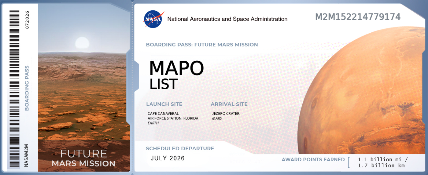 Tickets to Mars are available, next departure, July 2026