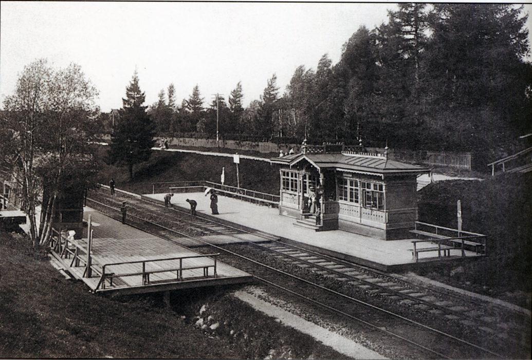 Вокзал в Мартышкине