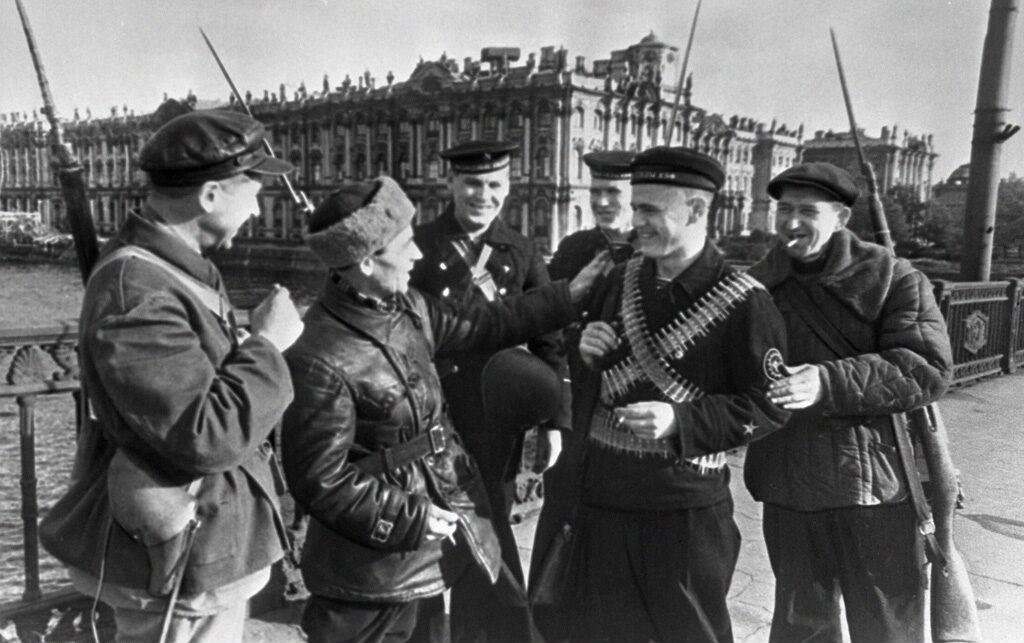 Защитники осажденного Ленинграда