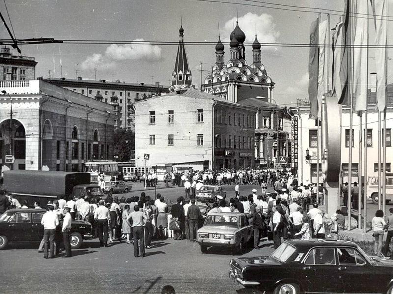 Таганская площадь, 28 июля 1980 года