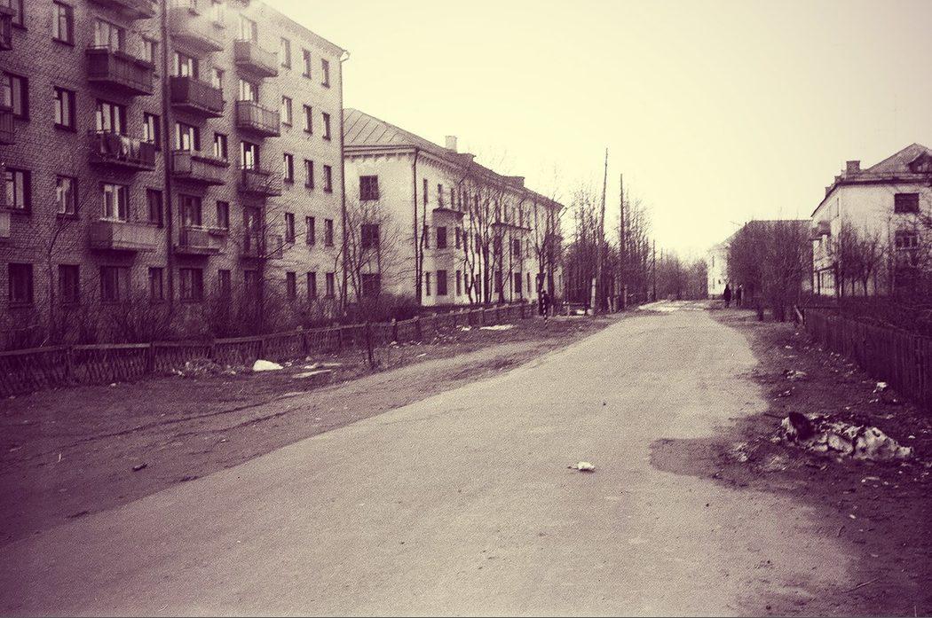 Городищи. Улица Советская, один из ее проездов на Ленина