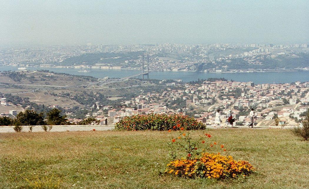 View of Istanbul Turkey from Camlica Park