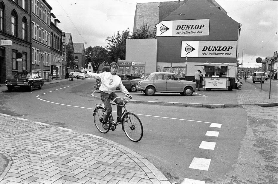 Cyklistprøverne i gang på Roersvej
