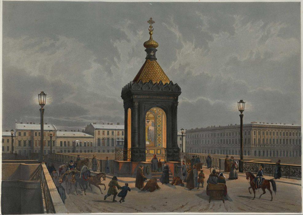 Часовня на Николаевском мосту