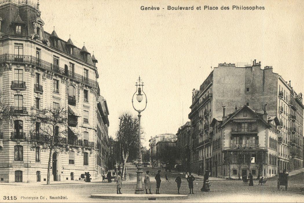Boulevard et Place des Philosophes