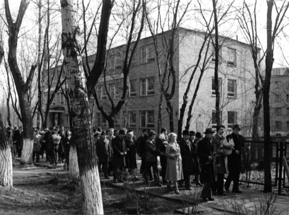 Встреча ветеранов 22 апреля на улице Коминтерна