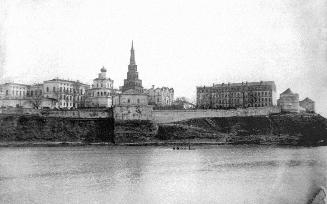 Вид на Кремль с Казанки