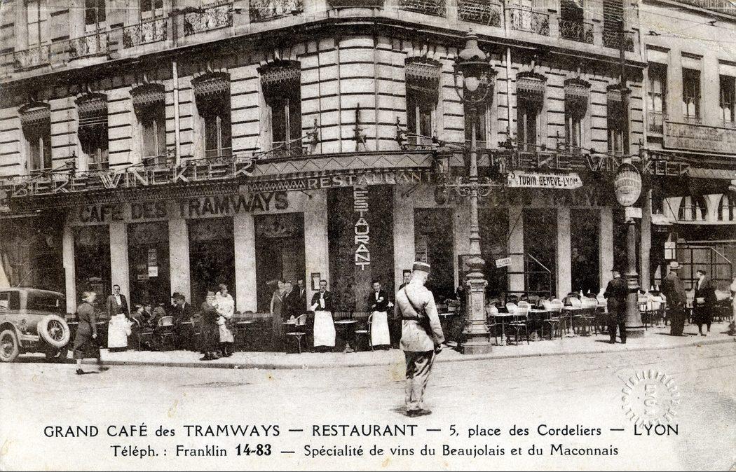 Lyon — Grand Café des Tramways, Restaurant, 5, place des Cordeliers