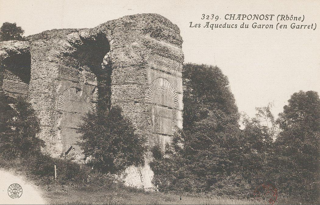 Chaponost — Les Aqueducs du Garon (en Garret) 