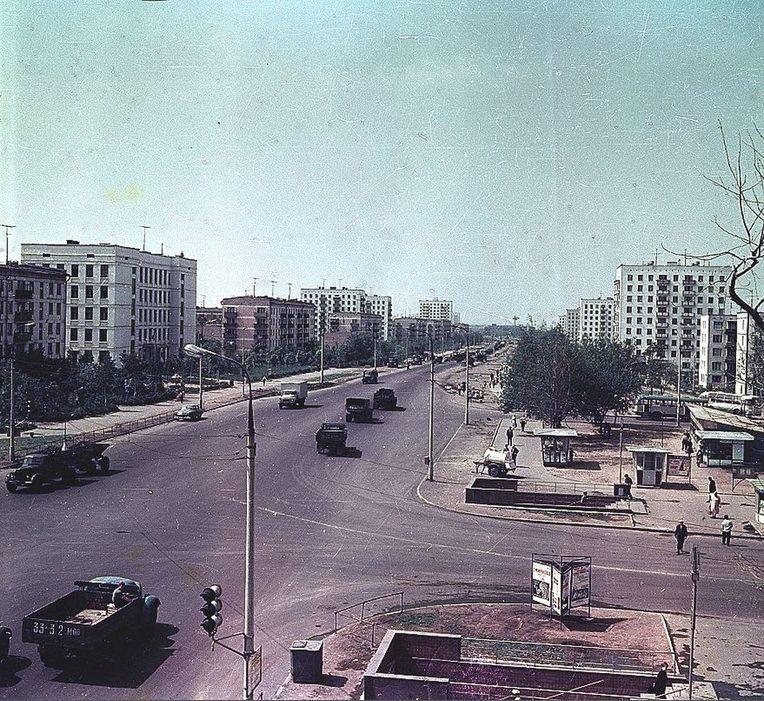 Перспектива Щёлковского шоссе от Уральской улицы