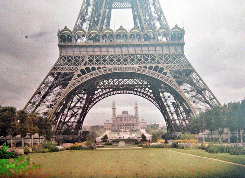 La tour Eiffel et le Trocadéro