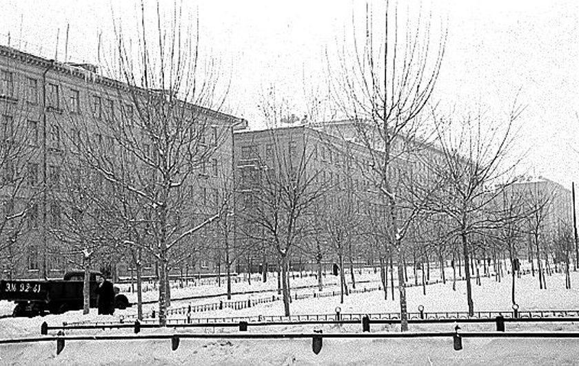 Зима в Сталинском районе