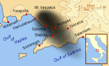 Eruption of Mount Vesuvius in 79 AD